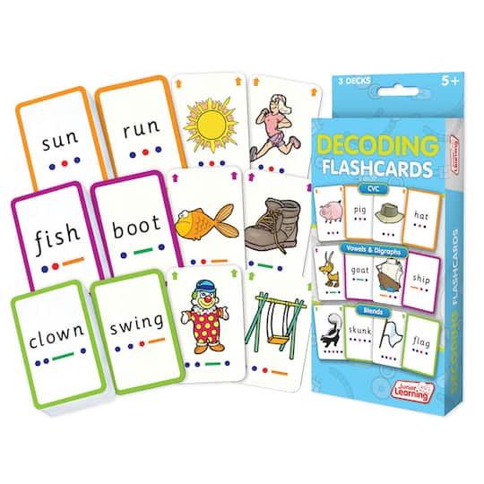 Junior Learning&#xAE; Decoding Flashcards